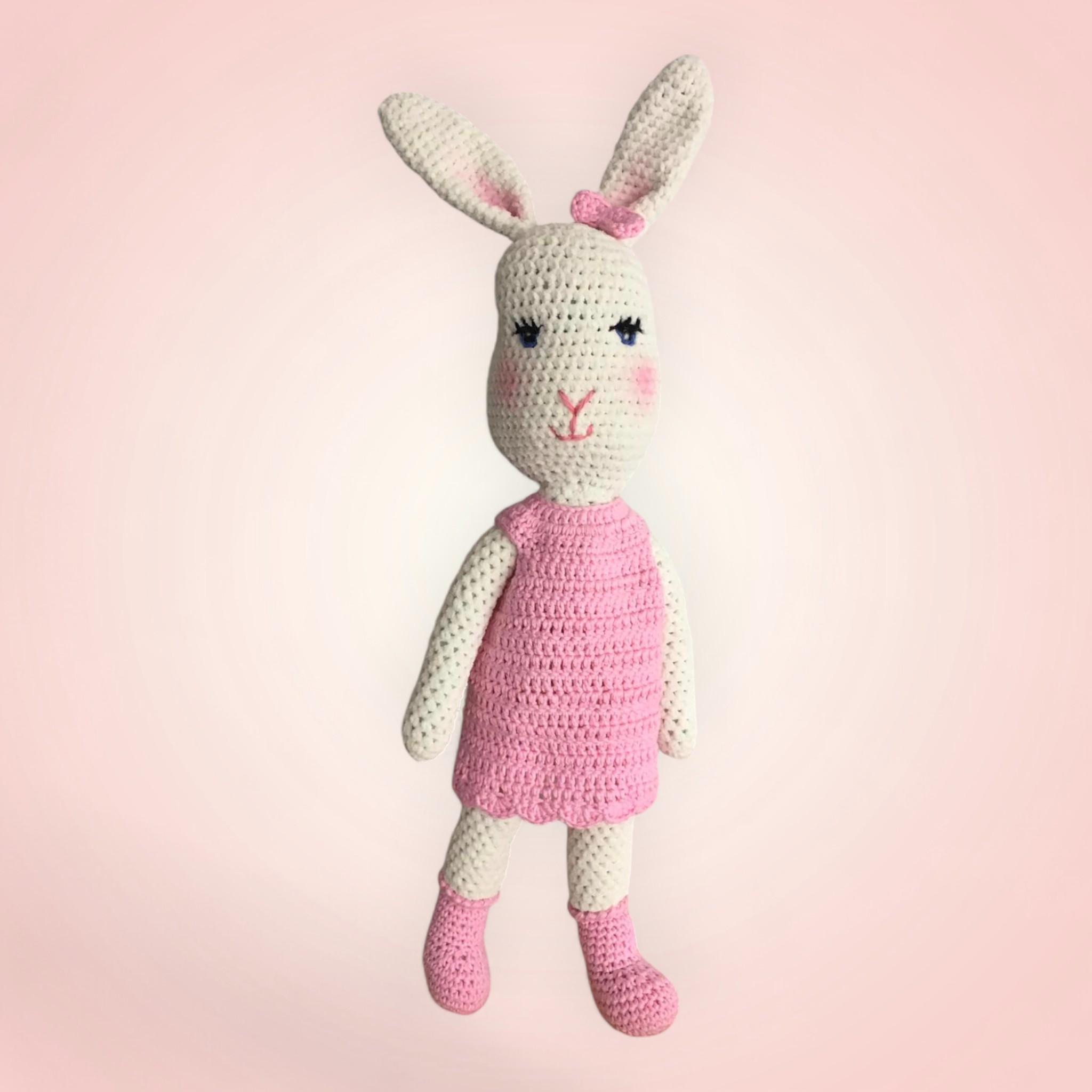 Peluche Lapine Rose - Un Brin de Tendresse – Image 2