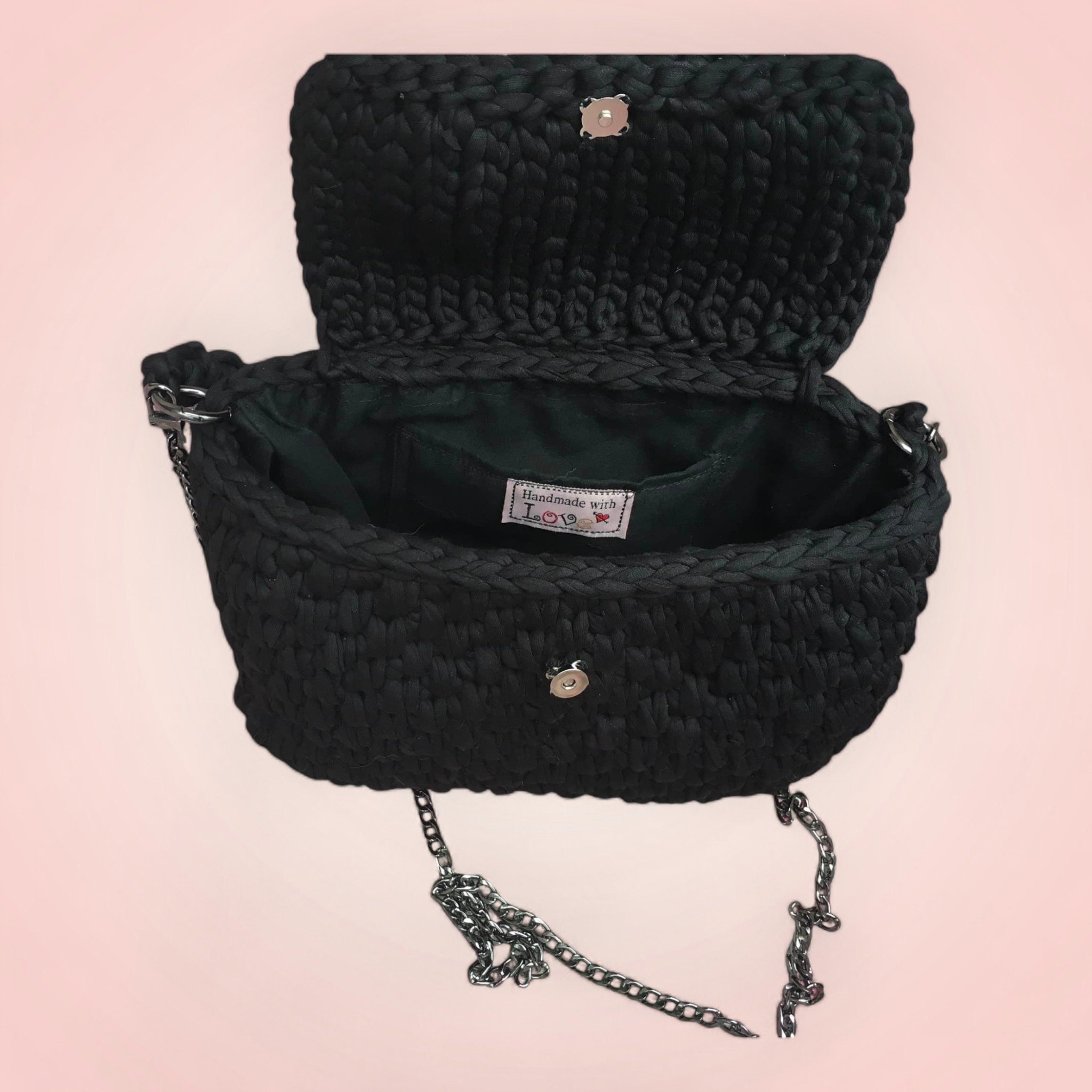 Sac à Main Noir - Élégance Moderne – Image 2