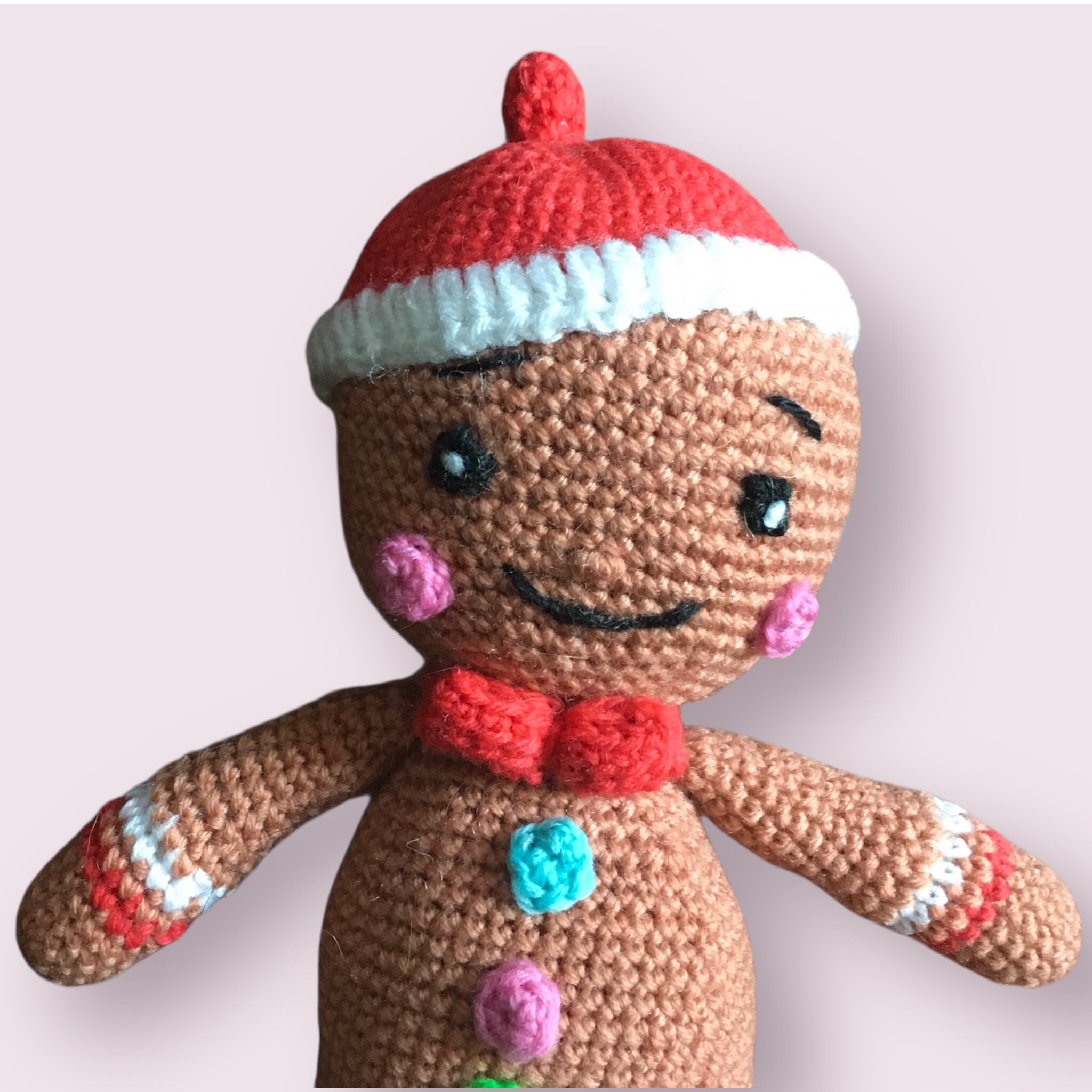 Bonhomme en Pain d'Épice - Peluche de Noël 🎄 – Image 3
