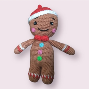 Bonhomme en Pain d'Épice - Peluche de Noël 🎄