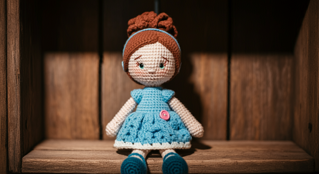 Apprenez à Crocheter une Poupée 4 Poupee terminee