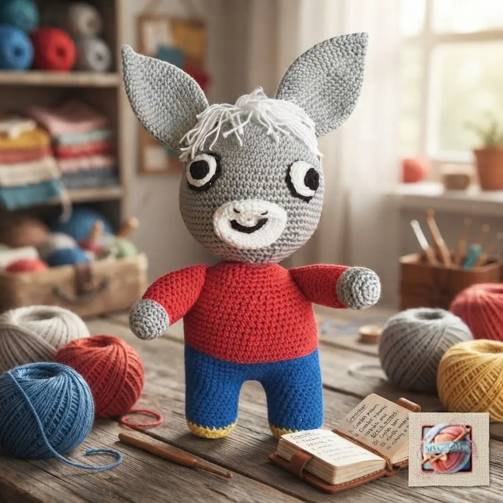 Trotro - Peluche de l'Âne Préféré des Petits