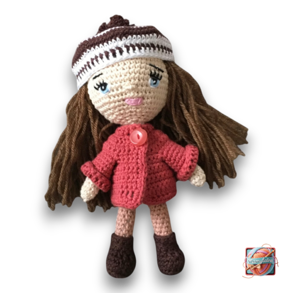 Petite poupée en tenue d’hiver - Lisa-1