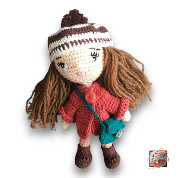 Petite poupée en tenue d’hiver - Lisa-5