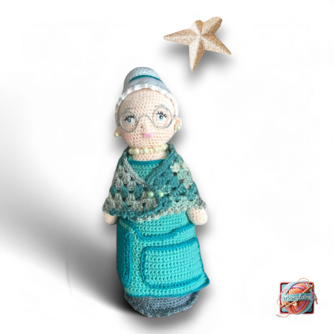Grande Poupée Crochet - Rangement Couture & Décoration
