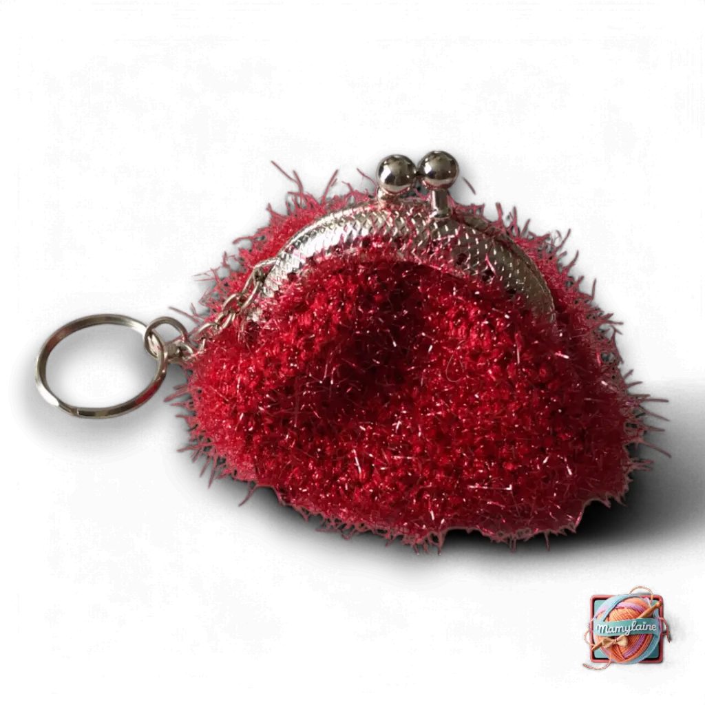 Mini Porte-Monnaie Rouge - Douceur et Brillance(1)