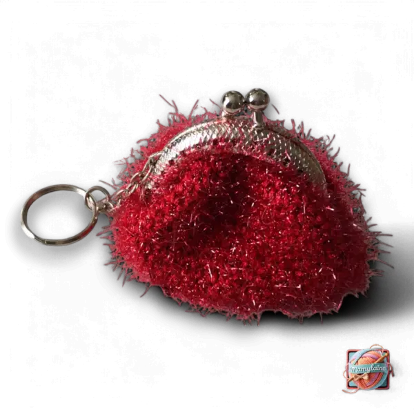 Mini Porte-Monnaie Rouge - Douceur et Brillance(1)