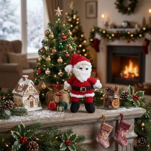 Accueil 13 Père Noël au crochet