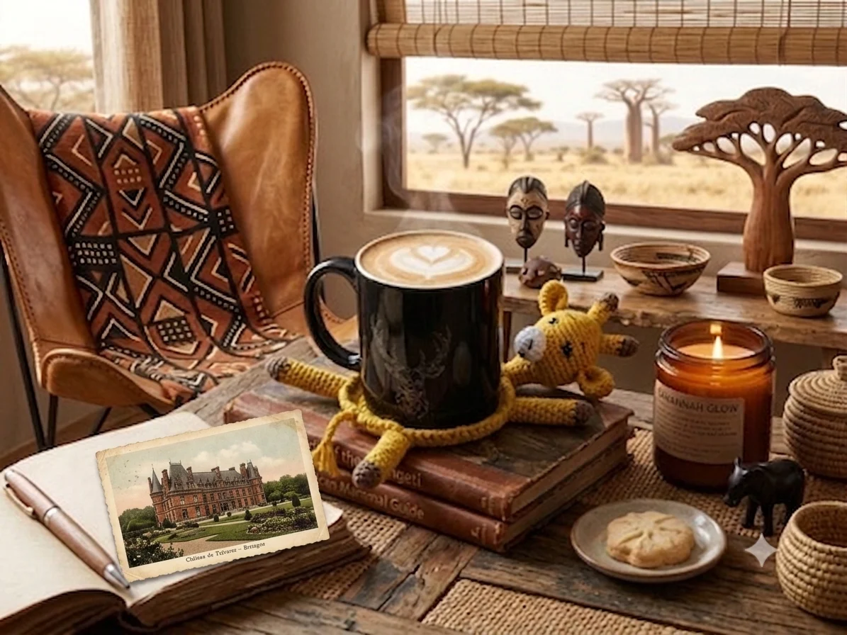 La Girafe dessous de tasse
