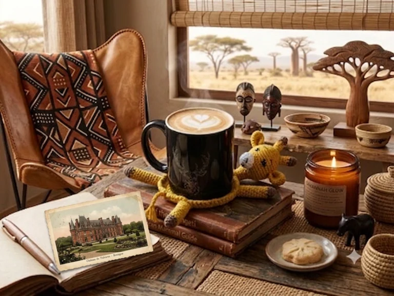 La Girafe dessous de tasse