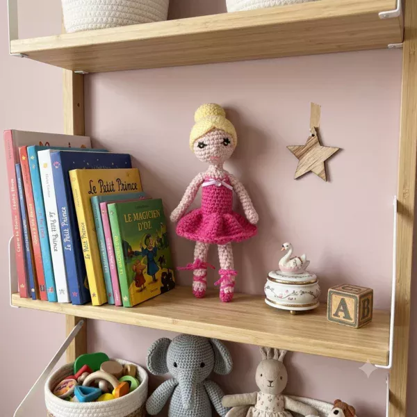 Petite danseuse au crochet, en situation