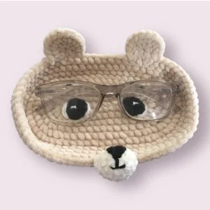 Repose lunettes ou vide poche ourson